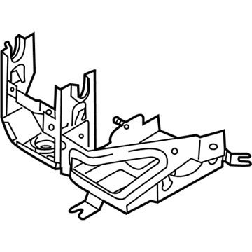 Audi 423-614-709 Vacuum Pump Bracket 423-614-709 Audi Vacuum Pump Bracket Illustration 1 of 1