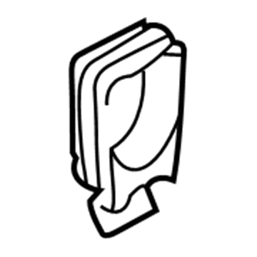 4B0-614-145 Audi Vacuum Pump Retainer Clip Illustration 1 of 1