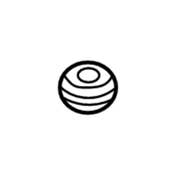 Audi 8E0-614-177-A Vacuum Pump Lower Insulator 8E0-614-177-A Audi Vacuum Pump Lower Insulator Illustration 1 of 1