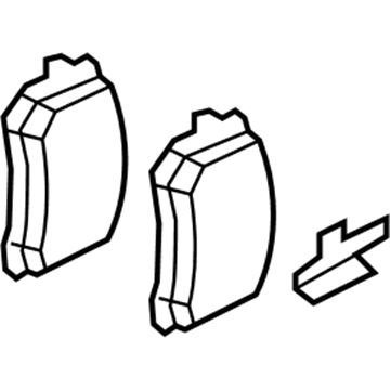 Audi SQ5 Brake Pads - 8K0-698-451-G