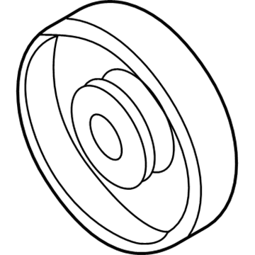 Audi Timing Belt Idler Pulley - 06B-903-341-B