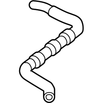 1K0-122-447-GR Audi Overflow Hose Illustration 1 of 1