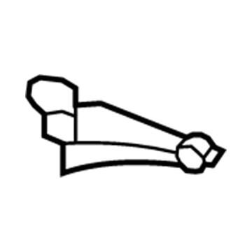 Audi 1K0-133-687-B Reservoir Hose Bracket 1K0-133-687-B Audi Reservoir Hose Bracket Illustration 1 of 1