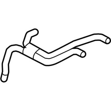 Audi 1K0-121-086-BC Hose Assembly 1K0-121-086-BC Audi Hose Assembly Illustration 1 of 1