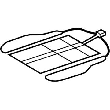 Audi A5 Seat Heater - 8K0-963-555-AP