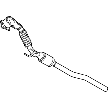 Audi A3 Quattro Catalytic Converter - 1K0-254-512-PX