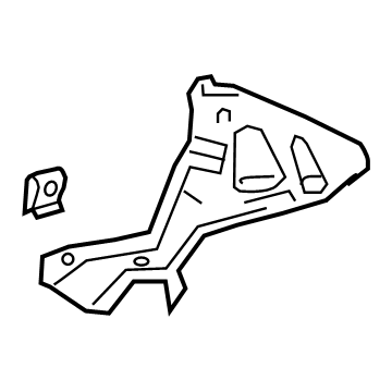 Audi 4N0-399-545-A Shield Audi 4N0-399-545-A Shield