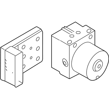 Audi 1K0-614-517-DP-BEF Hydraulic Unit 1K0-614-517-DP-BEF Audi Hydraulic Unit Illustration 1 of 1