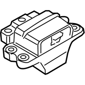 Audi TT Quattro Engine Mount - 1K0-199-555-AB