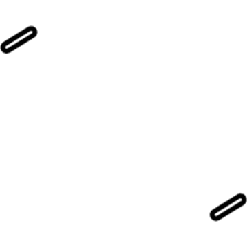Audi 4L0-898-671-B Air Deflector Mount Kit Audi 4L0-898-671-B Air Deflector Mount Kit