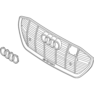 Audi e-tron S Grille - 4KE-853-651-D-T94