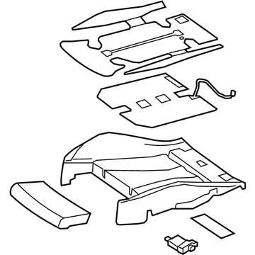 Audi S3 Seat Cushion - 8V0-898-522-R