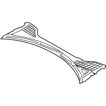 Audi TTS Quattro Grille - 8J1-819-401-D-01C