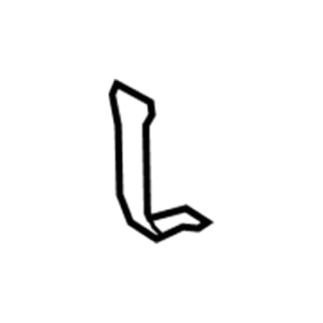 8L0-863-437 Audi Rear Trim Panel Strip Illustration 1 of 1