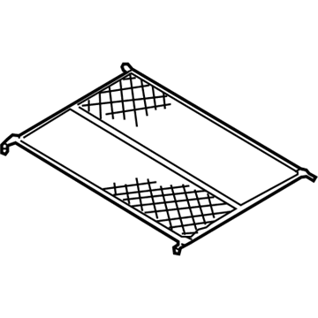 8P0-861-869-01C Audi Cargo Net Illustration 1 of 1