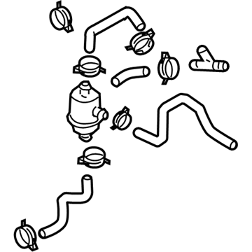 Audi RS4 Water Hose - 8E0-121-030-A