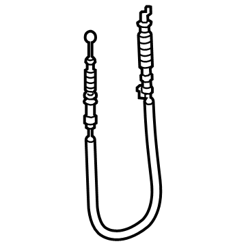 Audi SQ5 Sportback Door Latch Cable - 8W0-837-099-A