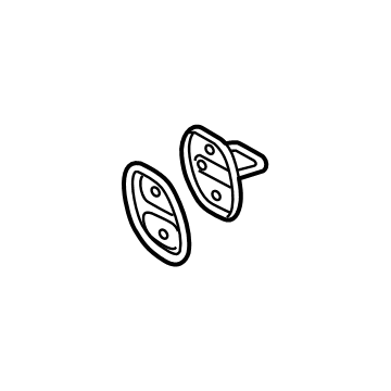 Audi Front Door Striker - 3C0-837-767-A