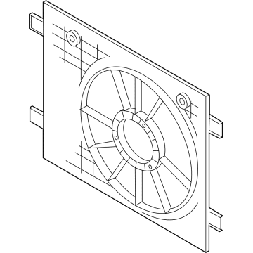 Audi Q4 e-tron Fan Shroud - 1EA-121-205-A