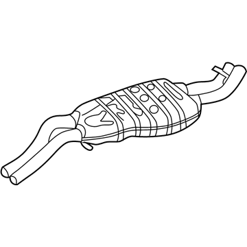 Audi SQ5 Sportback Exhaust Pipe - 80A-253-409-B