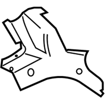Audi 4L0-817-481-B Filler Plate Audi 4L0-817-481-B Filler Plate