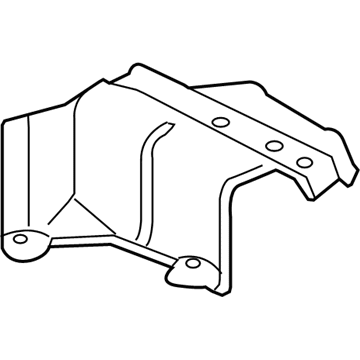Audi 8F0-804-171-A Resonator Shield Audi 8F0-804-171-A Resonator Shield