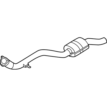 Audi S7 Sportback Exhaust Pipe - 4K0-253-350-AB