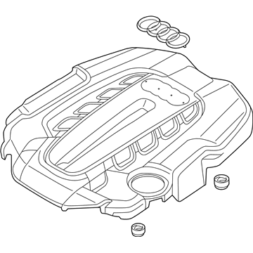 Audi RS7 Engine Cover - 079-103-925-BB