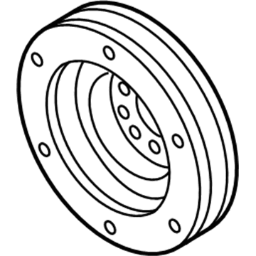 Audi A8 Quattro Crankshaft Pulley - 079-105-251-Q