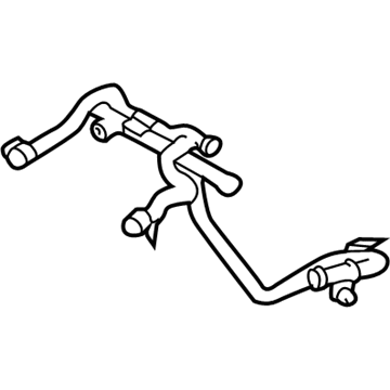 Audi A8 Water Hose - 077-121-071-AK