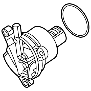 Audi SQ7 Coolant Reservoir Hose - 0P2-121-115-E