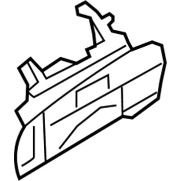 Audi R8 Exterior Door Handle - 420-837-208-A