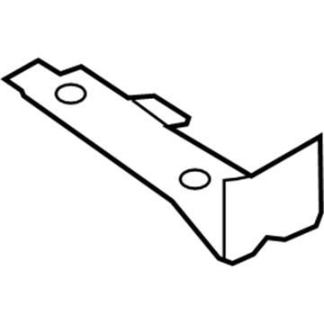 8E0-121-264-E Audi Lower Bracket Illustration 1 of 1