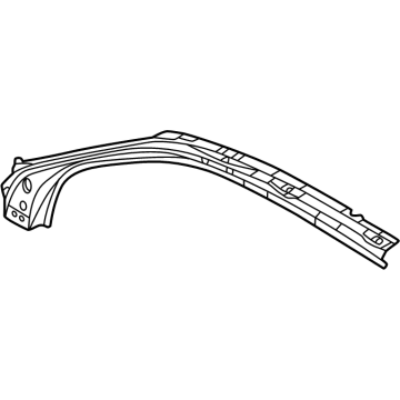 8Y5-810-283 Audi Outer Windshield Pillar Illustration 1 of 1