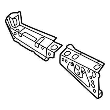8Y0-810-135 Audi Inner Side Panel Illustration 1 of 1