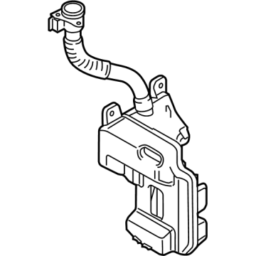 Audi Windshield Washer Fluid Reservoir - 5WA-955-453-A