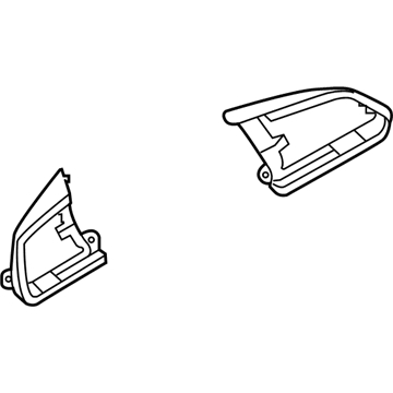4K0-419-689-3Q7 Audi Multi Switch Trim Illustration 1 of 1