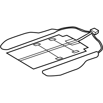 Audi RS7 Seat Heater - 4G8-963-555-H