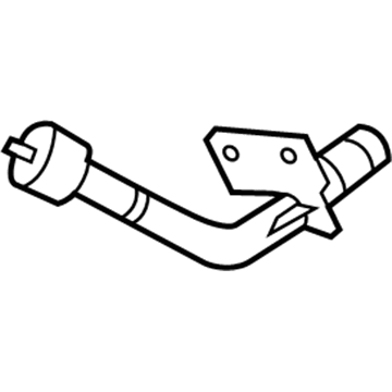 Audi Windshield Washer Nozzle - 4H0-955-187