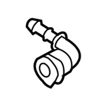 8E0-955-665 Audi Pressure Cylinder Elbow Illustration 1 of 1