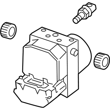Audi S8 ABS Pump And Motor Assembly - 4E0-614-517-CH