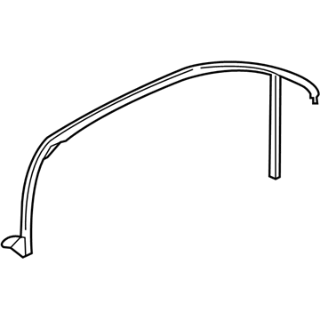Audi S4 Window Run - 8E0-837-440-AL