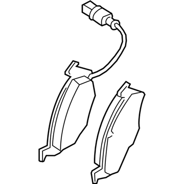 Audi A3 Brake Pads - 3C0-698-151-K