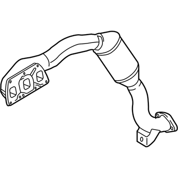 Audi 07C-253-020-KX Exhaust Manifold Audi 07C-253-020-KX Exhaust Manifold
