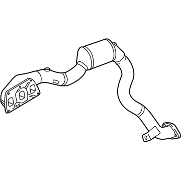 Audi 07C-253-020-JX Exhaust Manifold Audi 07C-253-020-JX Exhaust Manifold