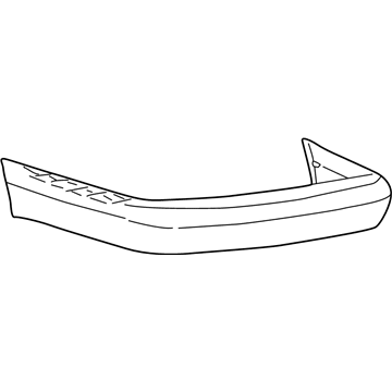 Audi A8 Bumper Cover - 4D0-807-497-AA-GRU