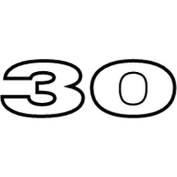 Audi A4 Emblem - 8H0-853-743-G-2ZZ