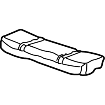 Audi A6 Quattro Seat Cushion - 4F0-881-439-B