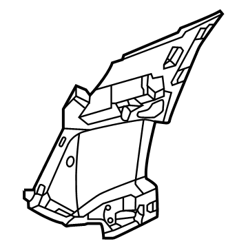 Audi e-tron GT Air Duct - 4J3-807-606-9B9
