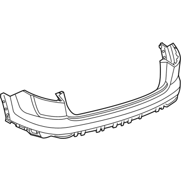 Audi SQ8 Bumper - 4M8-807-511-GRU